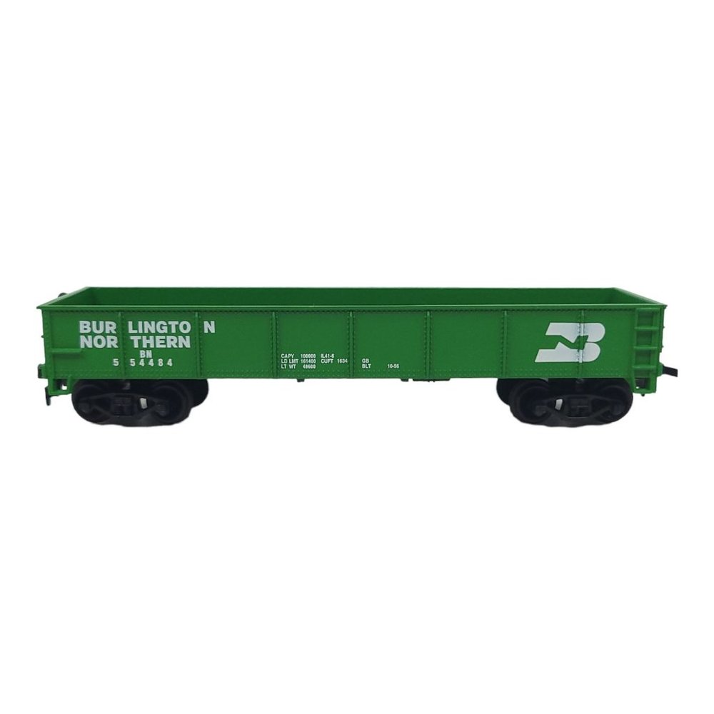 Vintage Life Like Trains Burlington Northern #554484 Gondola Car HO Scale 8549 - Picture 7 of 16